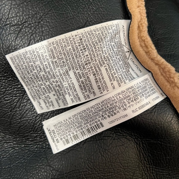 Zara Teddy Sherpa Shearling Oversized Shirt Jacket Shacket - Picture 7 of 7